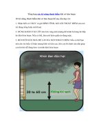 Tải Tổng hợp các kỹ năng thoát hiểm khi có hỏa hoạn cho trẻ nhỏ - 10 kỹ năng thoát hiểm khi có cháy, nổ xảy ra