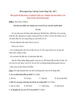 Tải Phiếu bài tập ôn hè lớp 1 lên lớp 2 năm 2020 môn Tiếng Việt - Đề 3 - Bài tập hè lớp 1 lên lớp 2 môn Tiếng Việt có đáp án