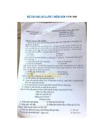 Tải Đề thi học kì 2 lớp 7 môn Văn Phòng GD&ĐT huyện Nam Trực, Nam Định năm 2019 - 2020 - Đề thi Văn lớp 7 học kì 2 năm 2020