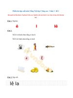 Tải Phiếu bài tập cuối tuần Tiếng Việt lớp 1 Nâng cao Tuần 3 Đề 1 - Đề kiểm tra Tiếng Việt cuối tuần lớp 1 Sách Cánh Diều