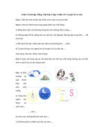 Tải Giải vở bài tập Tiếng Việt lớp 3 tập 1 tuần 15: Luyện từ và câu - Giải vở bài tập Tiếng Việt lớp 3 tuần 15