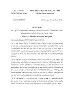 QĐ-TCHQ - HoaTieu.vn