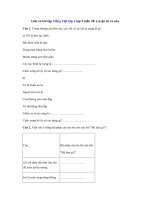 Tải Giải vở bài tập Tiếng Việt lớp 3 tập 2 tuần 28: Luyện từ và câu - Giải vở bài tập Tiếng Việt lớp 3 tuần 28