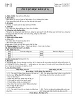 Tải Giáo án Hóa học 8: Ôn tập học kì II (Tiết 1) - Giáo án điện tử Hóa học 8