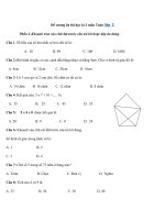 Tải Đề cương ôn tập học kì 2 môn Toán lớp 2 năm 2019 - 2020 - Tài liệu ôn thi học kì 2 lớp 2 môn Toán
