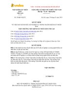 QĐ-VKSTC 2019 - HoaTieu.vn