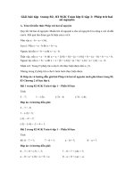 Tải Giải Toán lớp 6 bài 7: Phép trừ hai số nguyên - Giải bài tập Toán lớp 6