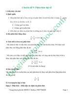Bài giảng số 5: Phân thức đại số lớp 8
