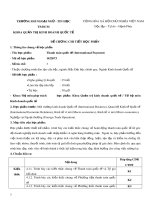 Đề cương chi tiết học phần Thanh toán quốc tế (International Payment)