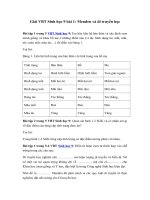 Tải Giải bài tập VBT Sinh học lớp 9 bài 1: Menđen và di truyền học - Giải VBT Sinh 9 bài 1