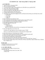 nội dung ôn tập hk1 môn tin học năm học 20182019  thpt nguyễn du