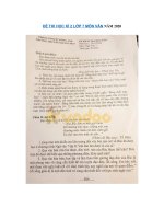 Tải Đề thi Văn lớp 7 học kì 2 năm 2020 có đáp án trường THCS Bùi Quang Mại, Hà Nội - Đề thi học kì 2 môn Ngữ văn 7 năm 2019 - 2020