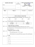 Tải Đề thi cuối học kì 2 lớp 4 môn Toán năm 2019 - 2020 - Đề 3 - Đề thi lớp 4 cuối kì 2 môn Toán Có đáp án