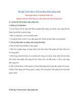 Tải Bài tập Toán 6: Thứ tự thực hiện phép tính - Bài tập Toán lớp 6 chương 1