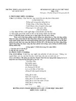 Tải Đề thi thử Quốc gia lần 1 năm 2015 môn Ngữ Văn trường THPT Lạng Giang số 1, Bắc Giang - Đề thi thử đại học môn Văn có đáp án