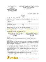 Tải Mẫu biên bản xác minh nội dung tố cáo - HoaTieu.vn