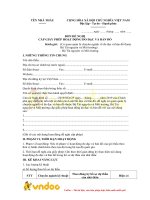 Tải Mẫu đơn đề nghị cấp giấy phép hoạt động đo đạc và bản đồ cho nhà thầu - HoaTieu.vn