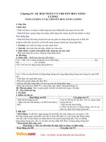 Tải Giáo án môn Vật lý lớp 9 bài 65 - Năng lượng và sự chuyển hóa năng lượng