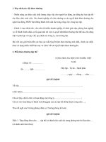 Tải Mẫu quyết định khen thưởng - Mẫu quyết định khen thưởng mới nhất