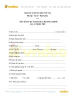 Tải Mẫu đơn đăng ký tham gia Ai là triệu phú - HoaTieu.vn