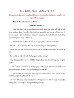 Tải Phiếu bài tập ôn hè lớp 3 lên lớp 4 năm 2020 môn Tiếng Việt - Đề 9 - Bài tập hè lớp 3 lên lớp 4 môn Tiếng Việt có đáp án