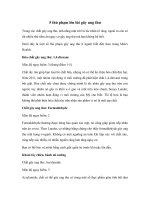 Tải Thủ phạm lén lút gây bệnh ung thư - Những loại hóa chất gây bệnh ung thư