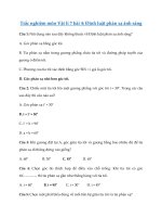 Tải Trắc nghiệm Vật lý 7 bài 4: Định luật phản xạ ánh sáng - Bài tập Vật lý 7 - Có đáp án