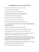 Tải Trắc nghiệm môn Ngữ văn 10 bài 7 - Tấm Cám