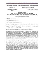 bài thu hoạch nghị quyết trung ương 8 khóa xii của giáo viên mầm non