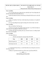 Tải Đề thi thử Quốc gia lần 1 năm 2015 môn Địa lý trường THPT Lê Hồng Phong, Phú Yên - Đề thi thử đại học môn Địa có đáp án