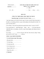 căn cứ điều 8 tiêu chí để công nhận nhà trường đạt tiêu chuẩn “an toàn về antt”