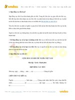 Tải Mẫu hợp đồng cho vay tiền - HoaTieu.vn