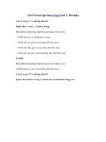 Tải Giải Vở bài tập Địa lý 5 bài 3: Khí hậu - Giải sách bài tập Địa Lý lớp 5 tập 1