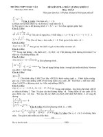 Tải Đề thi thử THPT Quốc gia môn Toán năm 2016 trường THPT Ngọc Tảo, Hà Nội - Đề thi thử đại học môn Toán năm 2016