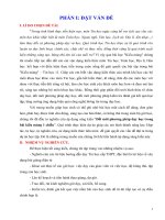 Sáng kiến kinh nghiệm, SKKN - Đổi mới phương pháp dạy học trong bài kiểu mảng 1 chiều