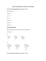 Tải Giải vở bài tập Toán 4 bài 76: Luyện tập - Giải vở bài tập Toán 4 tập 1