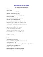 downloadcomvn  lời bài hát lời bài hát người tình nhỏ bé