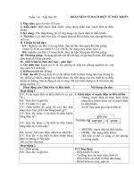 Tải Giáo án Công nghệ lớp 12 bài 13: Khái niệm về mạch điện tử điều khiển - Giáo án môn Công nghệ lớp 12