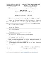 Tải Đơn đề nghị cấp giấy phép thành lập nhà xuất bản - HoaTieu.vn