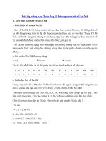Tải Bài tập nâng cao Toán lớp 3: Làm quen với chữ số La Mã - Bài tập ôn tập chữ số La Mã Toán lớp 3