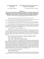 TT-NHNN về tái cấp vốn Ngân hàng Chính sách xã hội - HoaTieu.vn