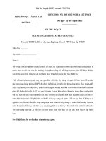 Tải Bài thu hoạch bồi dưỡng thường xuyên module THPT16 - Hồ sơ dạy học đáp ứng đổi mới PPDH học cấp THPT