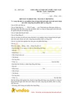 Tải Mẫu biên bản nghiệm thu, thanh lý hợp đồng cung cấp dịch vụ sự nghiệp công - HoaTieu.vn