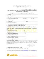 Tải Mẫu đơn đề nghị cấp, cấp lại, cấp đổi, gia hạn chứng chỉ hành nghề đo đạc và bản đồ - HoaTieu.vn