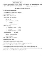 Đề cương chi tiết học phần Nói tiếng Anh 3 (Speaking 3)