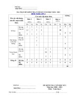 Tải Đề thi học kì 1 môn Toán lớp 4 năm 2020 - 2021 - Đề 1 - Đề thi Toán học kì 1 lớp 4 Có đáp án