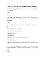 Tải Luyện từ và câu lớp 5 tuần 9: Mở rộng vốn từ: Thiên nhiên - Giải bài tập SGK Tiếng Việt 5 trang 87, 88