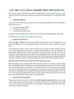 Tải Kỳ thi THPT Quốc gia: Có điểm thi rồi, cần làm gì? - Lưu ý sau khi biết điểm thi THPT Quốc gia