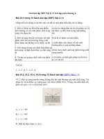 Tải Giải bài tập SBT Vật lý 11 bài tập cuối chương 6 - Khúc xạ ánh sáng