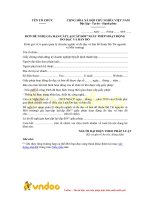 Tải Mẫu đơn đề nghị gia hạn, cấp lại, cấp đổi giấy phép hoạt động đo đạc và bản đồ - HoaTieu.vn